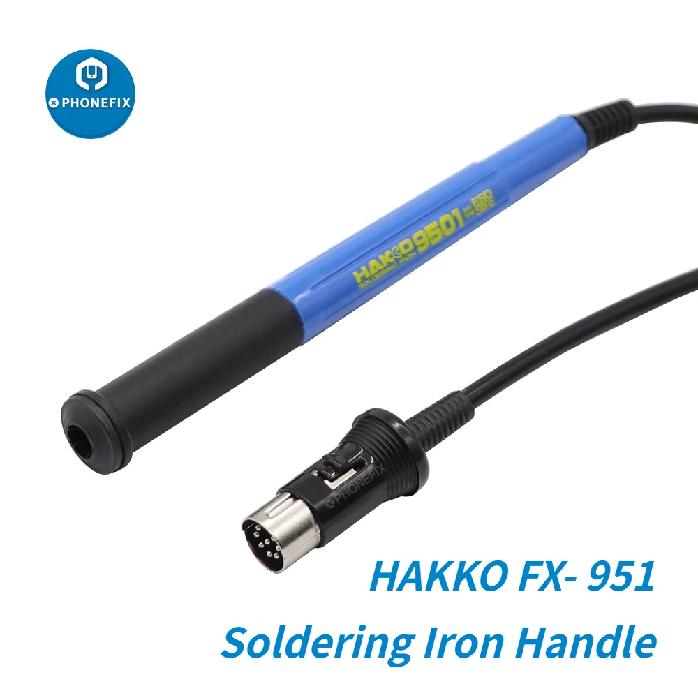 HAKKO FX- 951 70W Soldering Iron Handle for HAKKO 951/950 Solder Station Replacement T12 Tips Phone IC Chip Welding Repair Tool