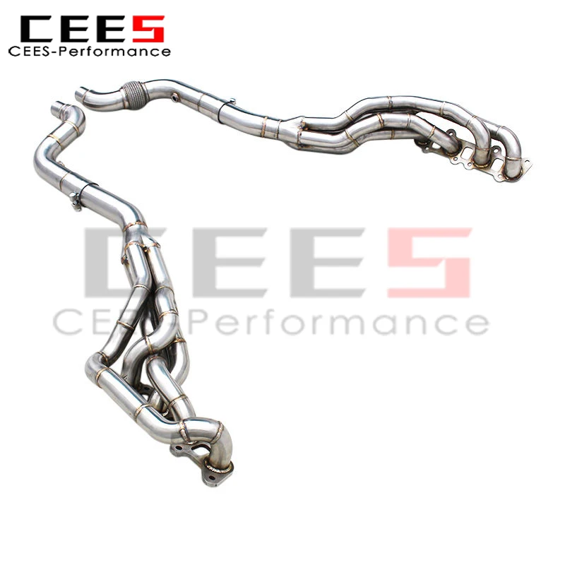 

CEES Tuning Exhaust Manifold Pipes for Ford Mustang V8 5.0L 2015-2024 Stainless Steel Header Manifold Exhaust System