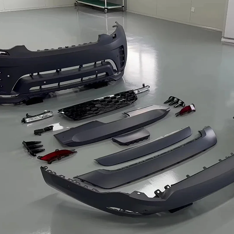 New Arrival High Quality Fiberglass ABS Body Kit for 2017-2020 for 5 Front Rear Bumper Upgrade Fog Light