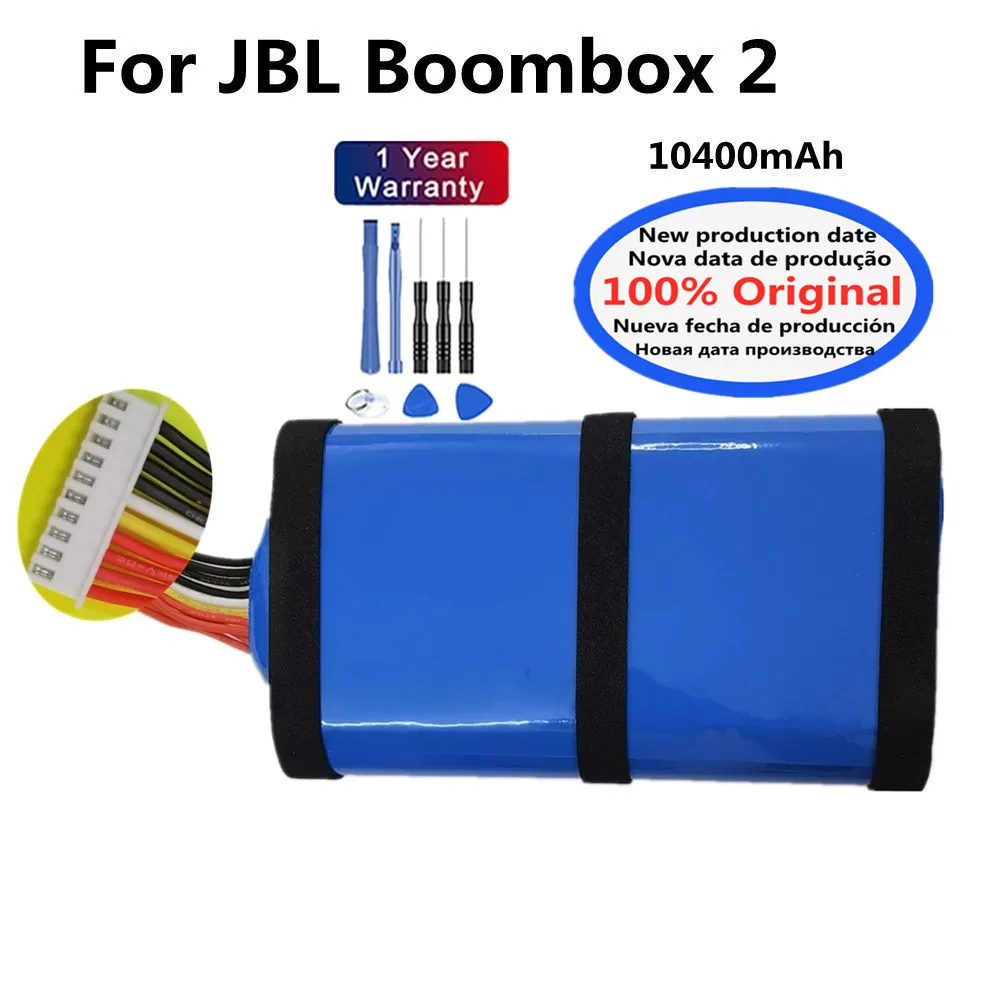 

10400mAh Original Speaker Battery For JBL Boombox 2 Boombox2 Loudspeaker Player Battery Replacement Bateria + Tools