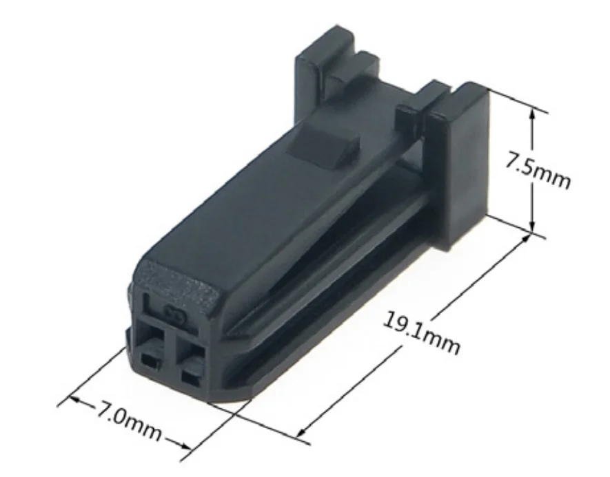 1473143 -1 1123343 -1 compatível com plugue de tweeter CRV Binzhi SiYu YaGe Lingpai JieDe 2PIN DJ7022-0.7-11/21