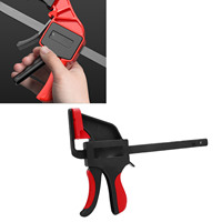 90kg Clamping Force Tracksaw Guide Rail Clamp Fast Release Universal Fit for Makita Festool Circular Saw Non scratch Woodworking