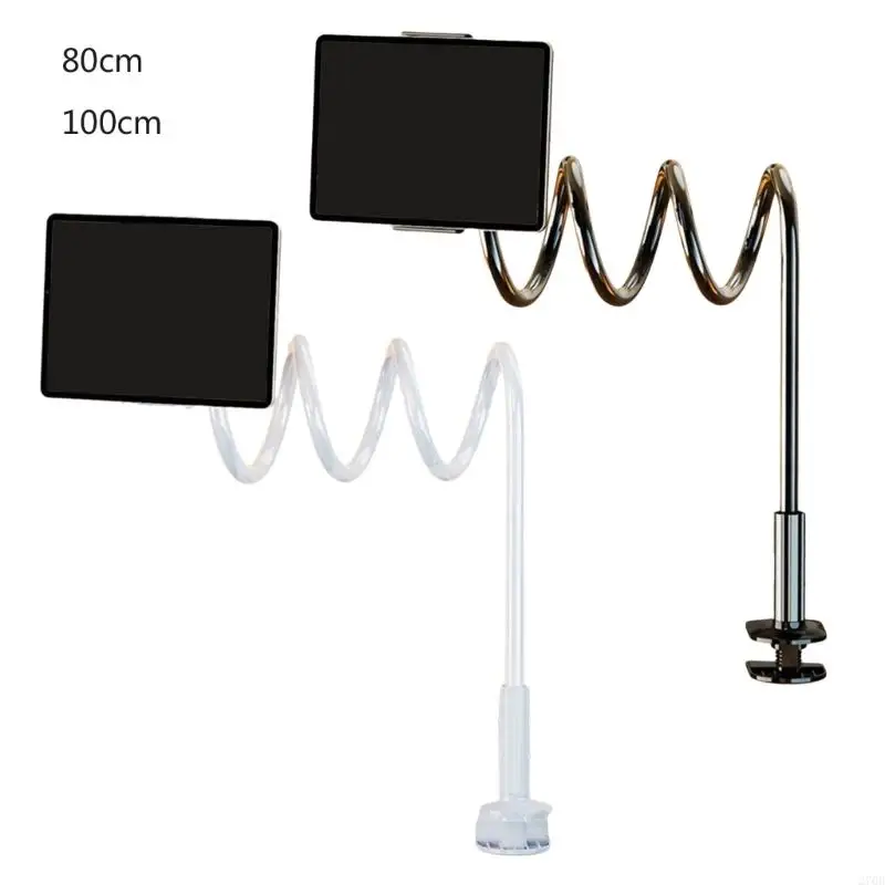 

Tablet Stand Holder Mount Holder Clip with Grip Flexible Long Arm Gooseneck Long Arm Cellphone Holder Stand Replacement