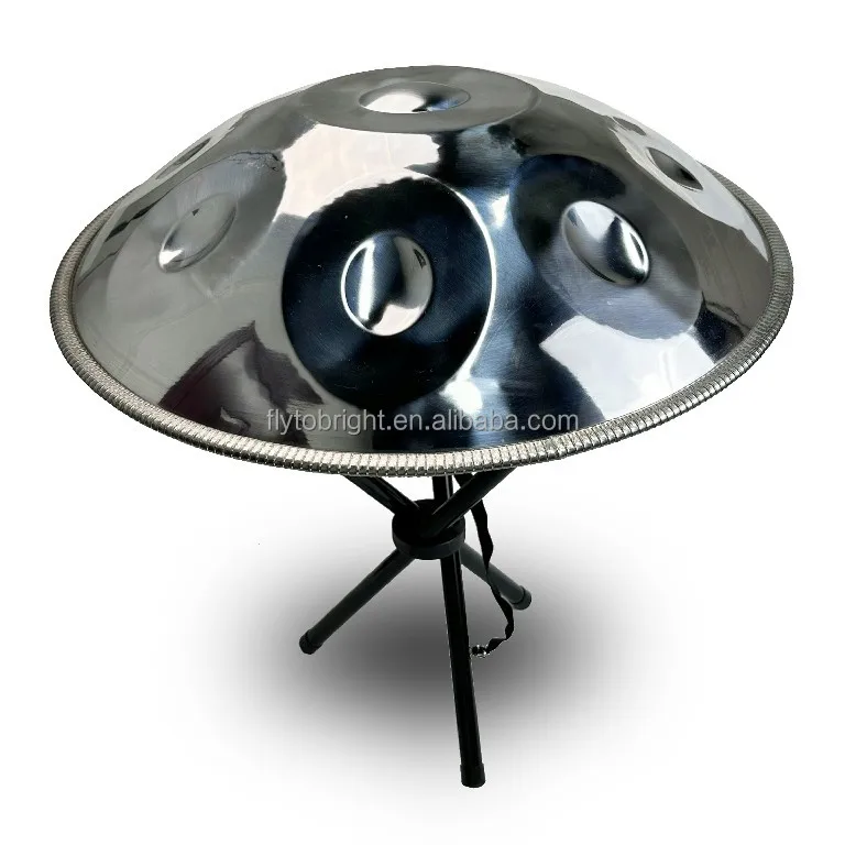 

Hooqu 9 / 10 / 12 / 14 Notes 432hz Steel Handpan Drum D Minor Hand Pan Drum Instrument