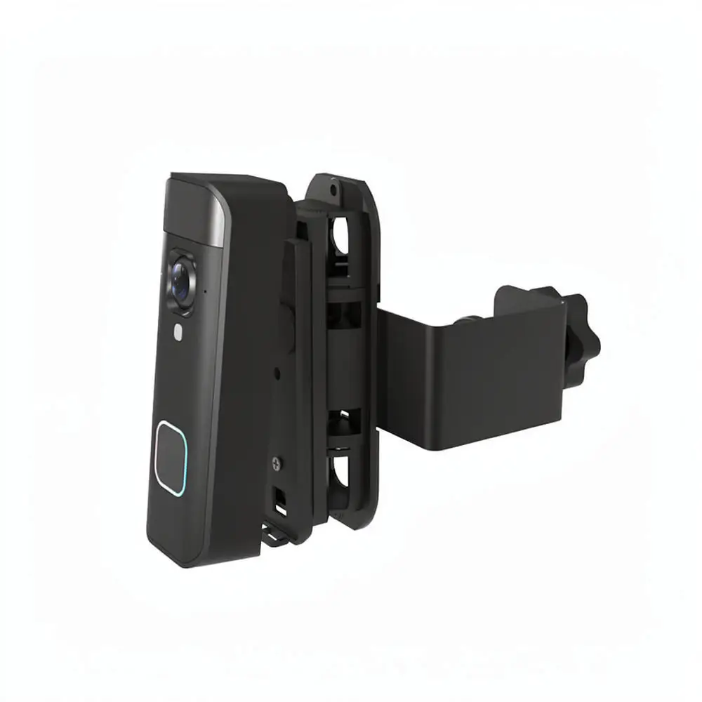 For For Blink Video Doorbell 2026 Adjustable Security Mount Door Clamp Bracket Rental Home Door Installation Hardware Kit Black