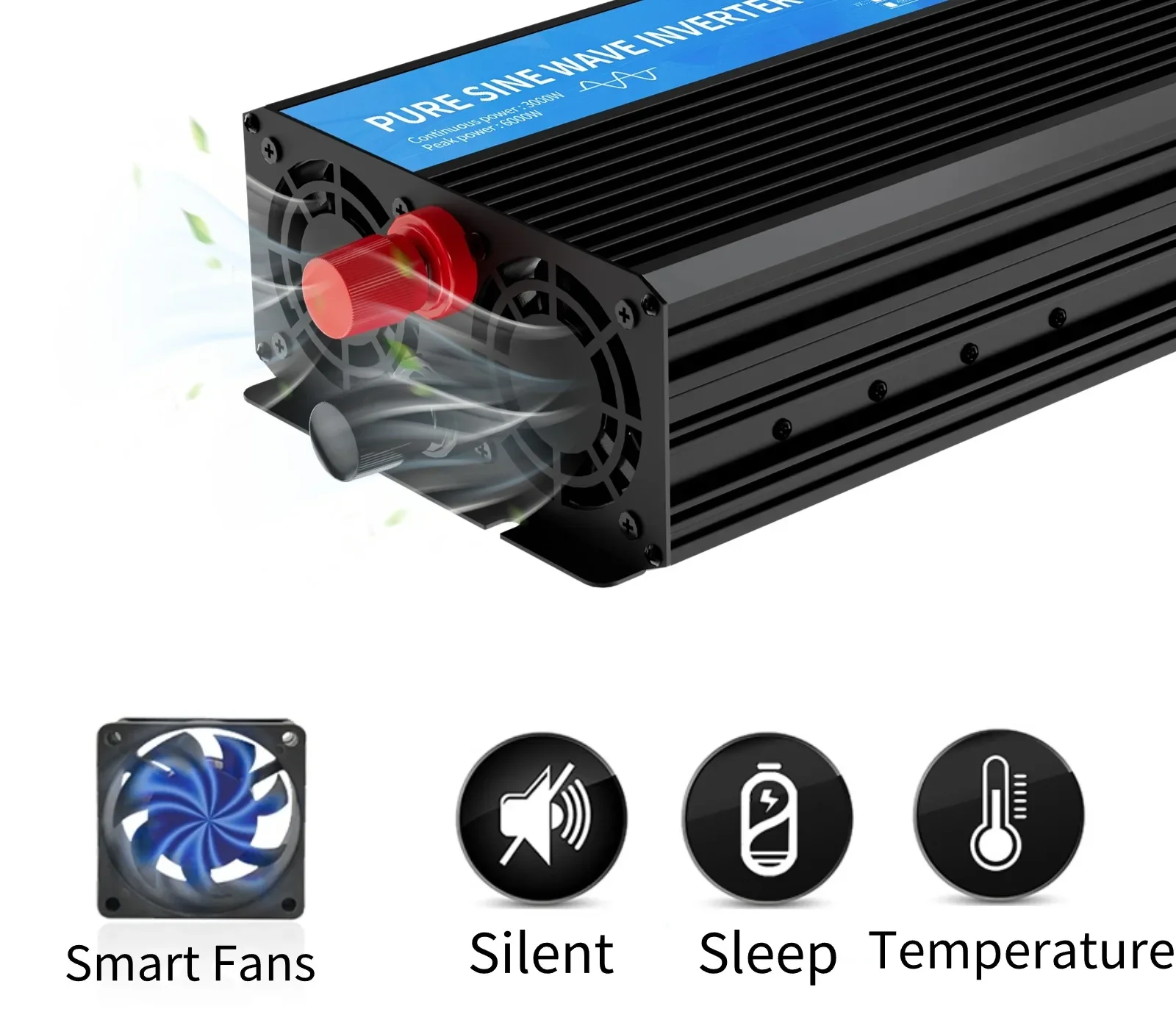 inversor off grid solar power pure sine wave inverter 5000w 24v invertor 12v to 220v 6000w 4000w 3000w