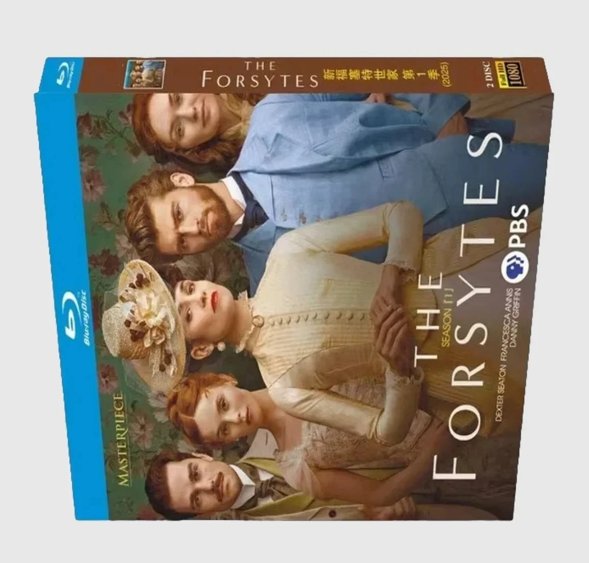 Blu-ray The Forsytes Season 1 (2025) 2-Disc High Definition Blu-ray Box Set DVD