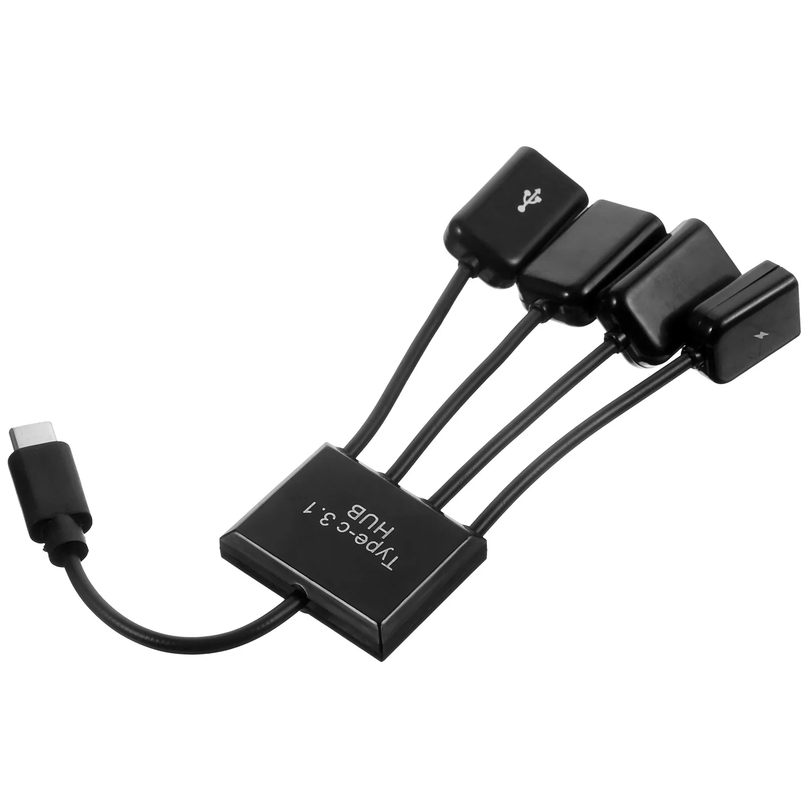 

4 Ports USB 2.0 Hub Converter OTG Cable Adapter Laptop Desktop Car Splitter Extension Expander Hot Plug