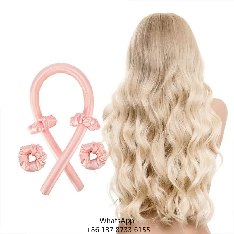

Slik Satin Heatless Curling Rod Lazy Curler Headband Make Hair Soft And Shiny Hair Curler Hairdressing Tools Heatless Hair Curls