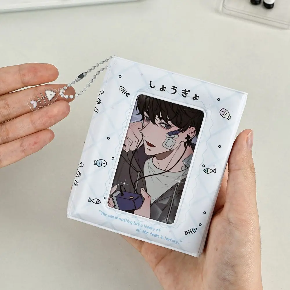 Photocard Holder Cute Envelope Card Package Cartoon PVC Small Card Storage Book Moisture-proof Waterproof Idol Album Women