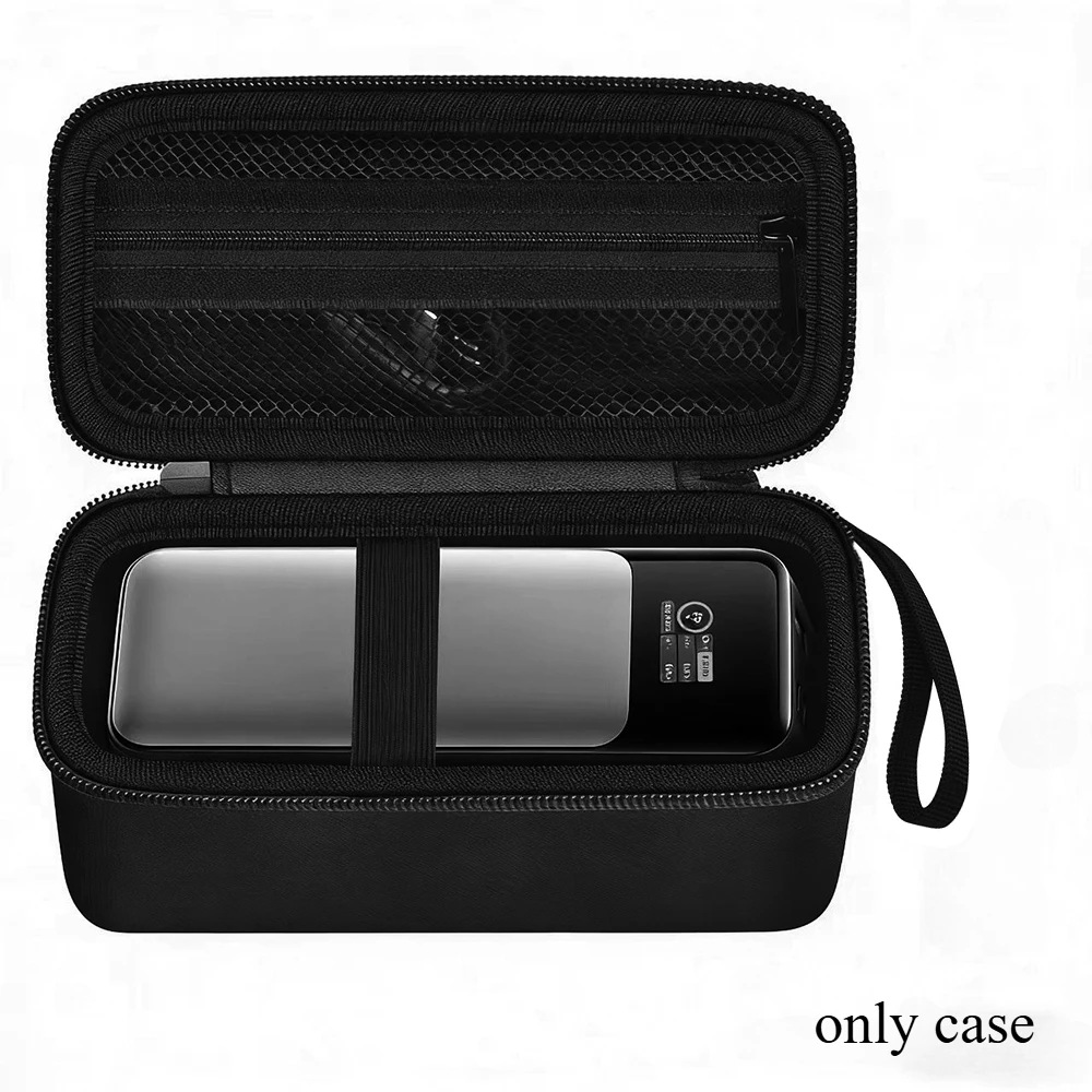 Protective Storage Case for Anker Prime 737 Power Bank, Portable Charger Protective Storage Bag for USB Cable Accessories Box