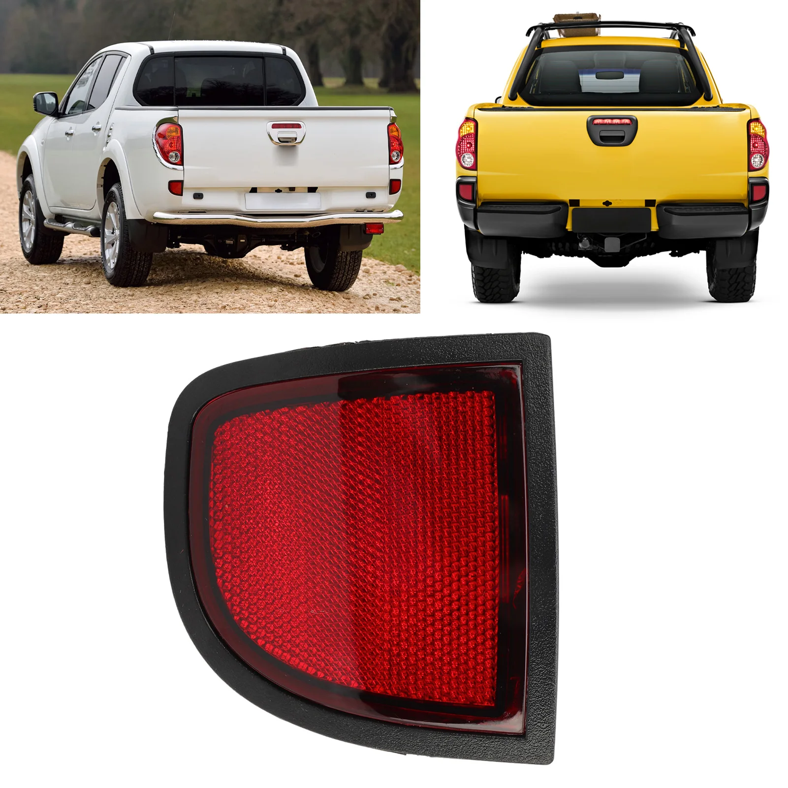 1Pc L/R Car Rear Bu…