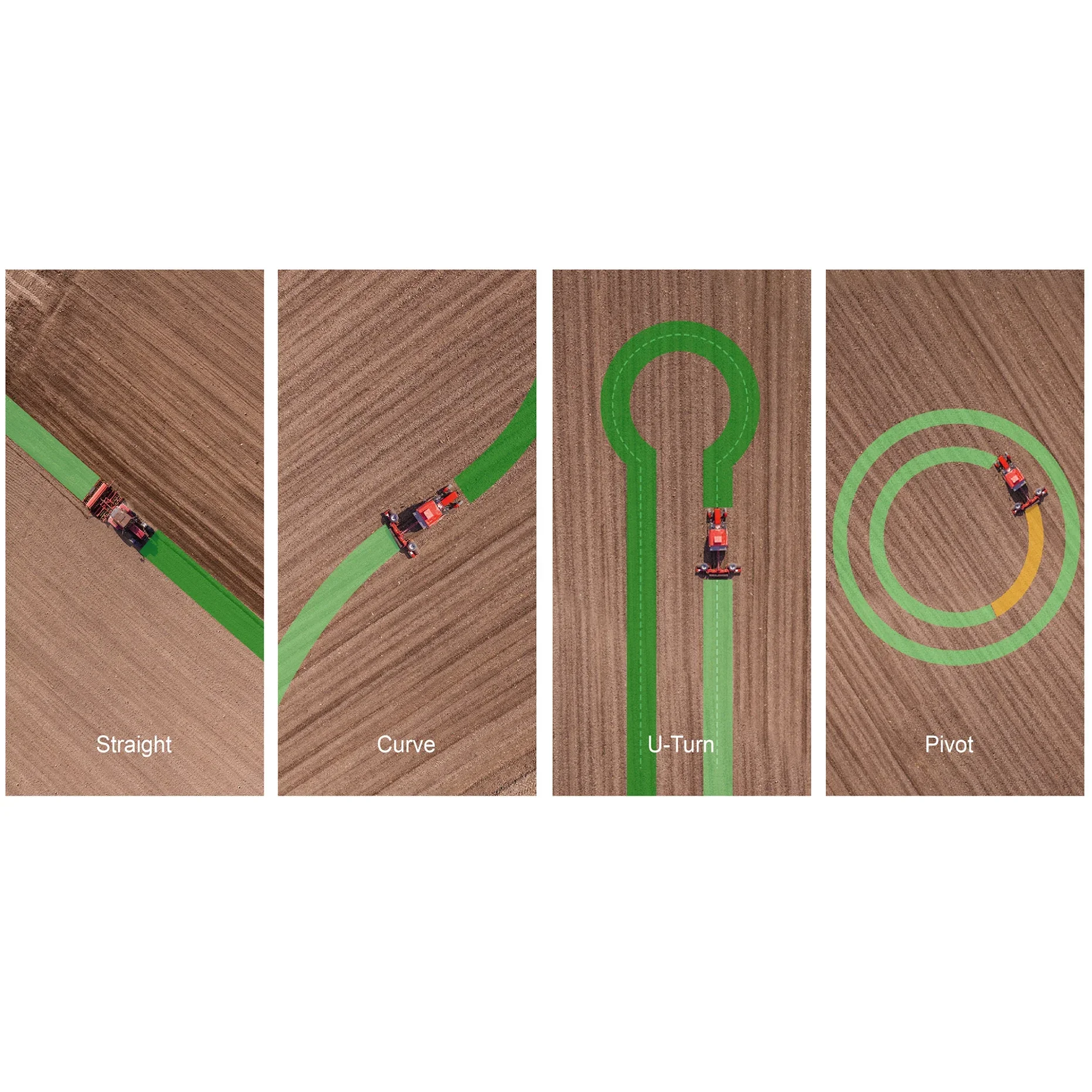 100 Auto Steering Tractor Navigation System GPS Auto Pilot Kit For Precision Agriculture Farming Machine Automatic Driving