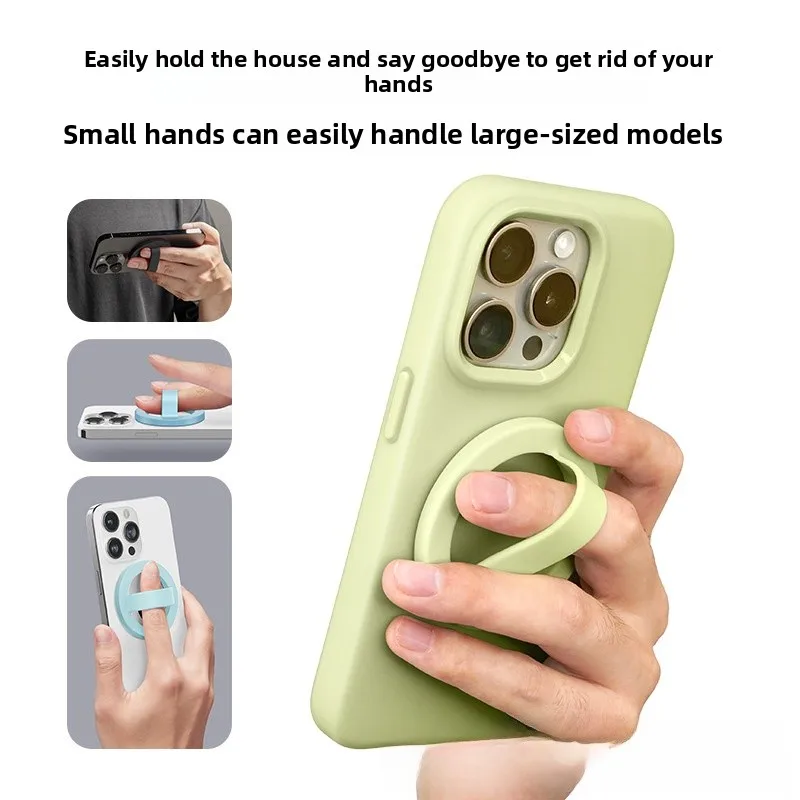 

Магнитный держатель для телефона, съемный жидкий силиконовый магнитный держатель для телефона, подставка для iPhone Android, универсальное крепление для телефона