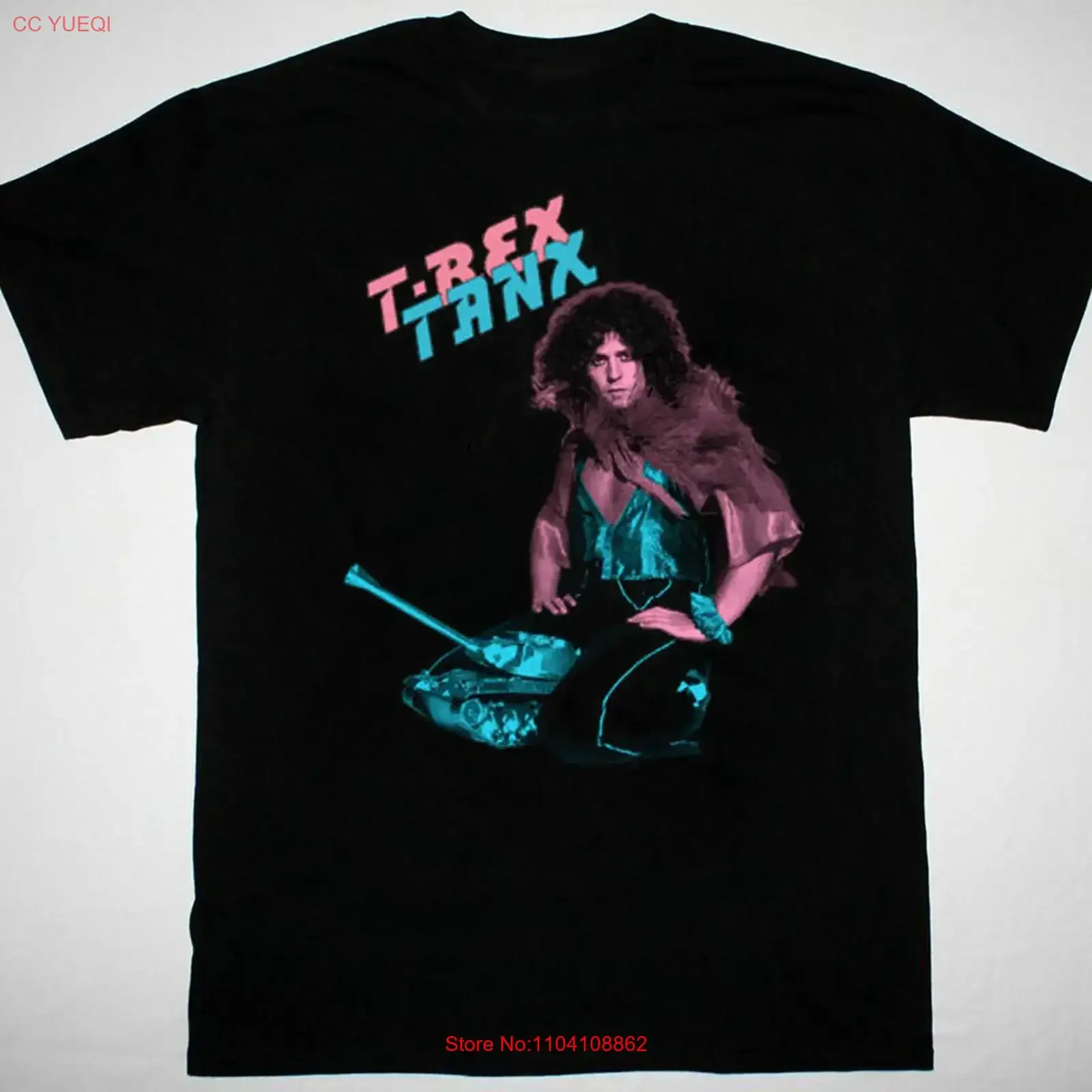 marc bolan T Rex vtg Band tank black shirt All sizes S 5Xl JA331 vintage Washed Unisex designer clothes homme Comfortable