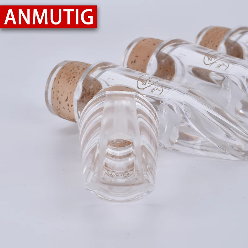 ANMUTIG Bb Clarinet Mouthpiece Acrylic Transparent Material Accessories