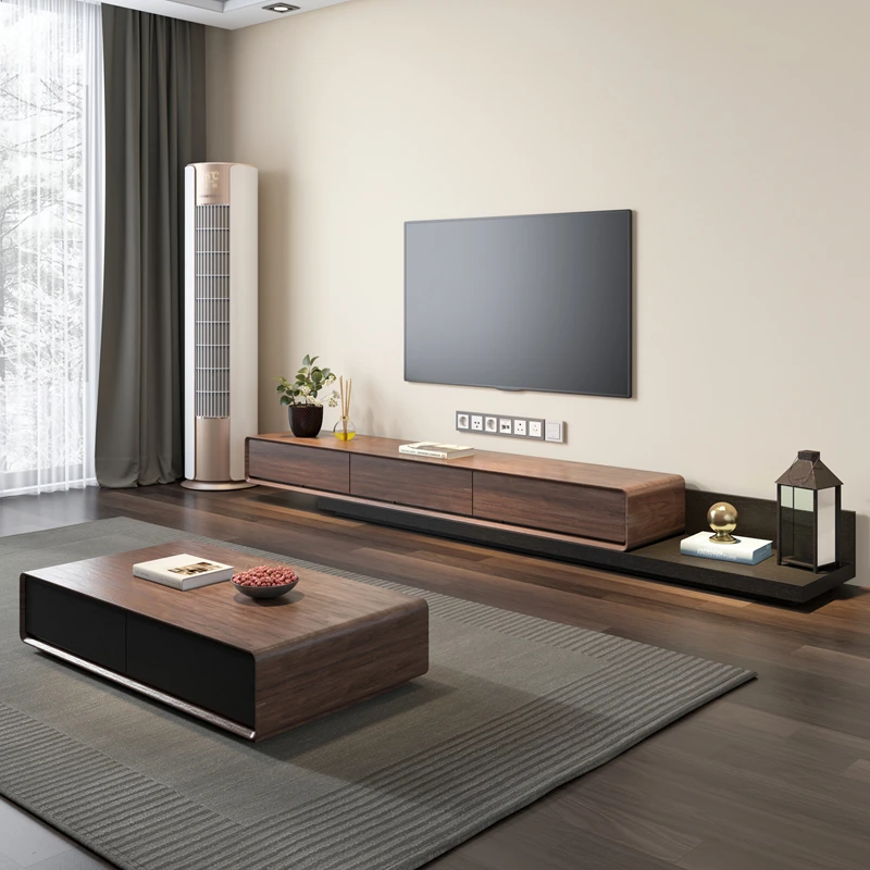

Japanese Small Tv Stands Interior Big Size Wooden Fashion Simple Creative Unique Tv Table Lounge Archivadores Home Furniture