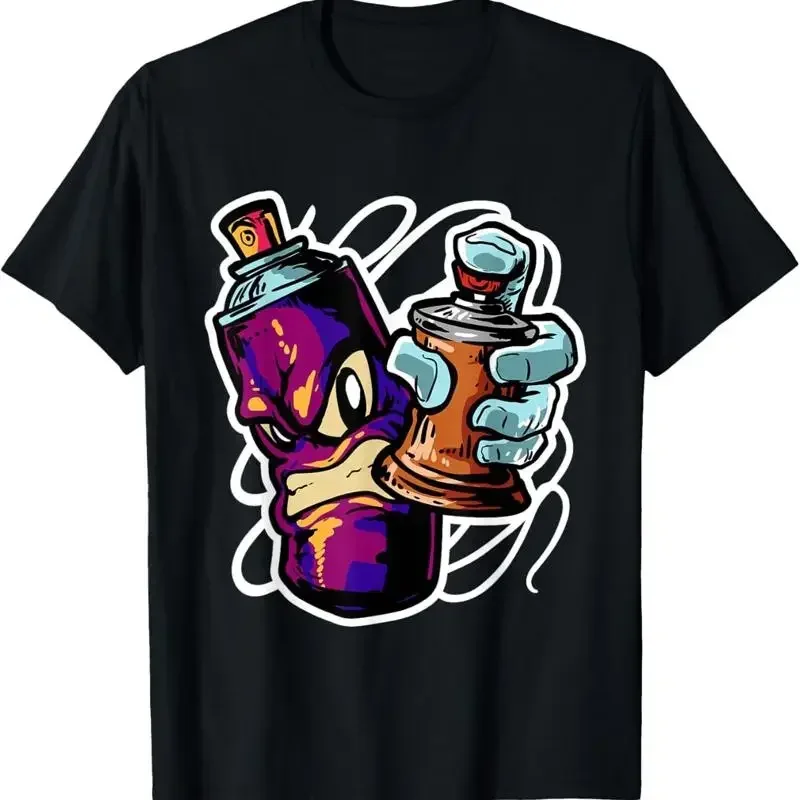 Graffiti Sprayer Street Artist Fat Cap Spray Can  T shirt