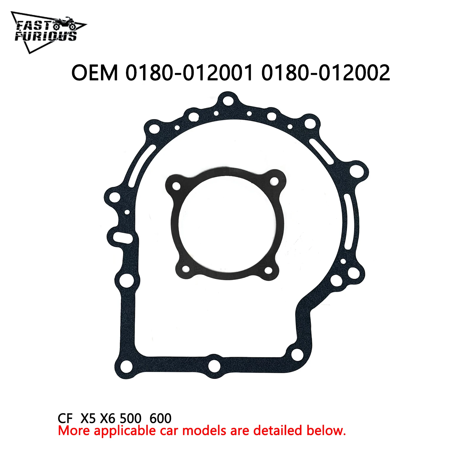 CVT Housing Gasket  for CFmoto 500 X5 U5 CF188 600 X6 U6 Z6 625 CF196 X-Lander Rancher 0180-012001 0180-012002