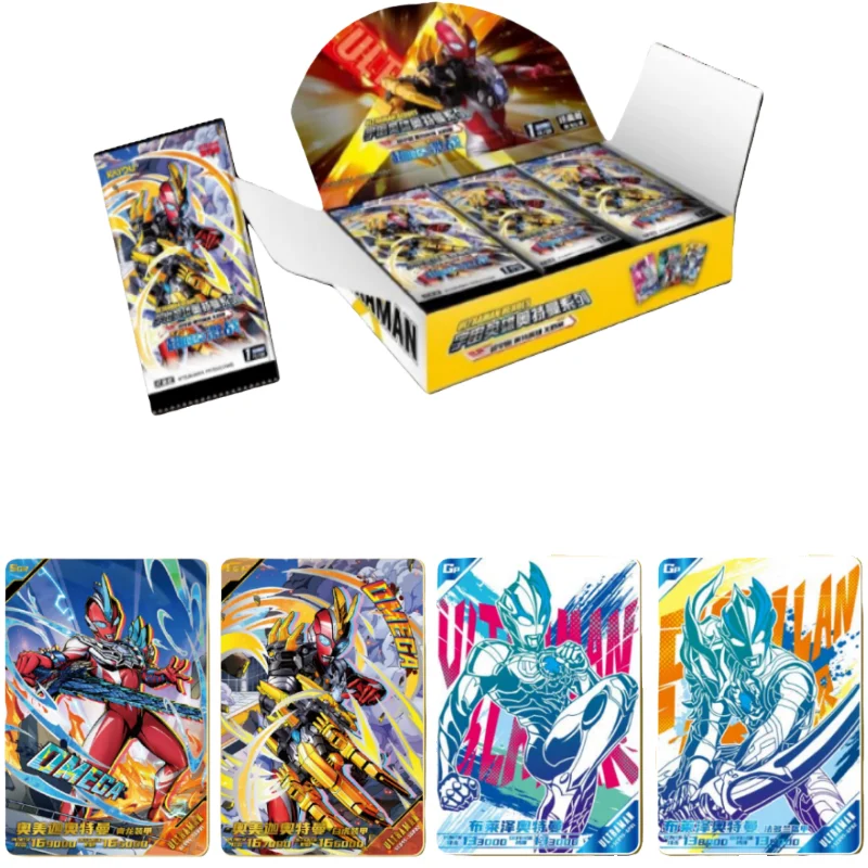 

KAYOU New Anime Cartoon Super Universe Ultra Hero X Archive - Classic Edition 45th Bullet Collection Card Series