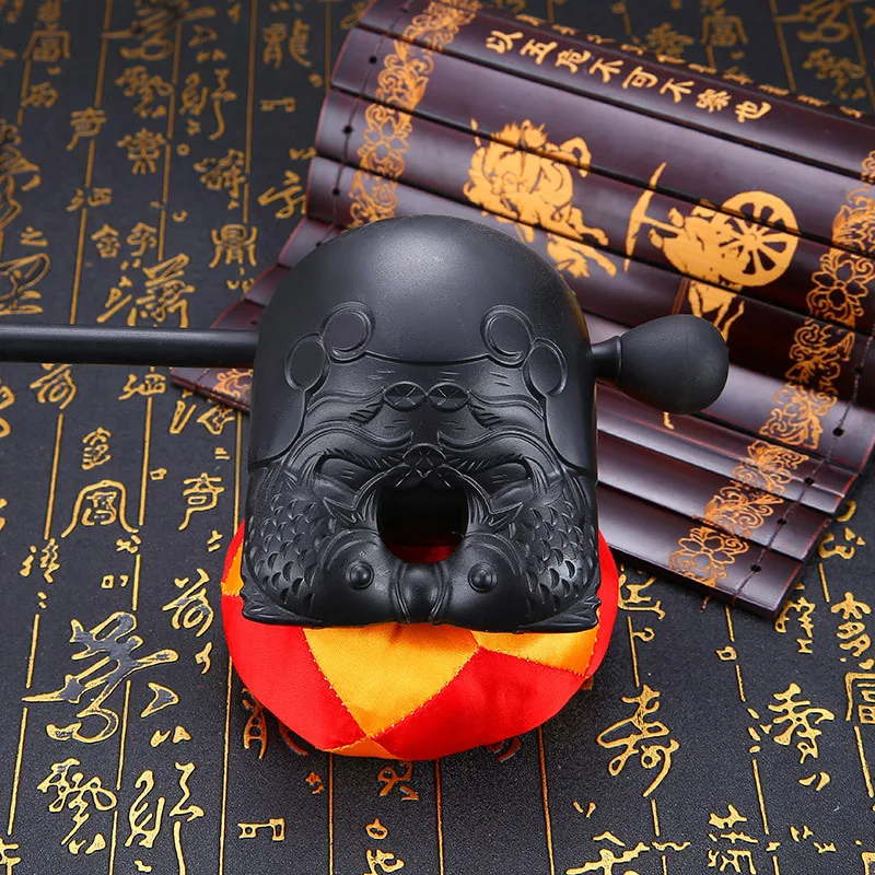 Buddhist Wooden Fish Knocker Plastic Decoration for Temple Home Ceremony - Home Decor Buddha Supplies