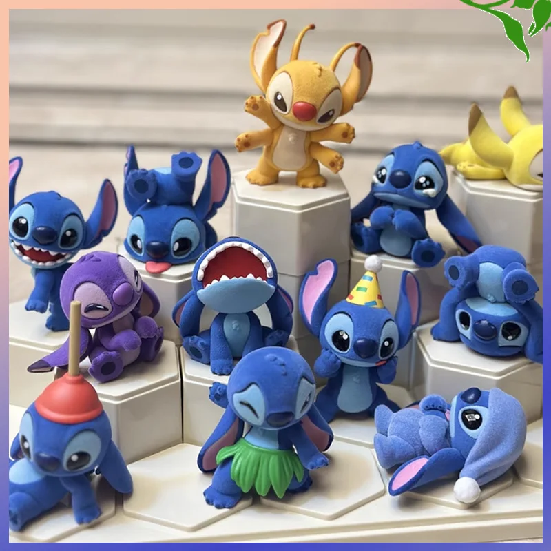 

Disney Stitch Mini Emotion Series Blind Box Collectible Toy Figure Display Item Stuffed Toys Action & Toy Figures