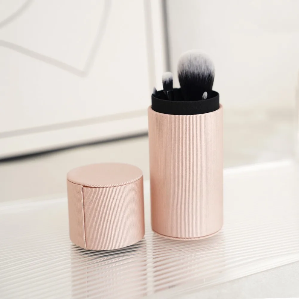 High-end Affordable Luxury Beauty Makeup Brushe Bucket Set Four-piece Makeup Tool Set Eyeshadow Brush Masterpieces Holiday Gifts