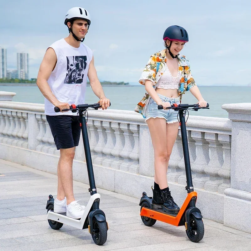 100Km Long Range 500W Powerful Dual Drive Electric Scooters Electr 10inch