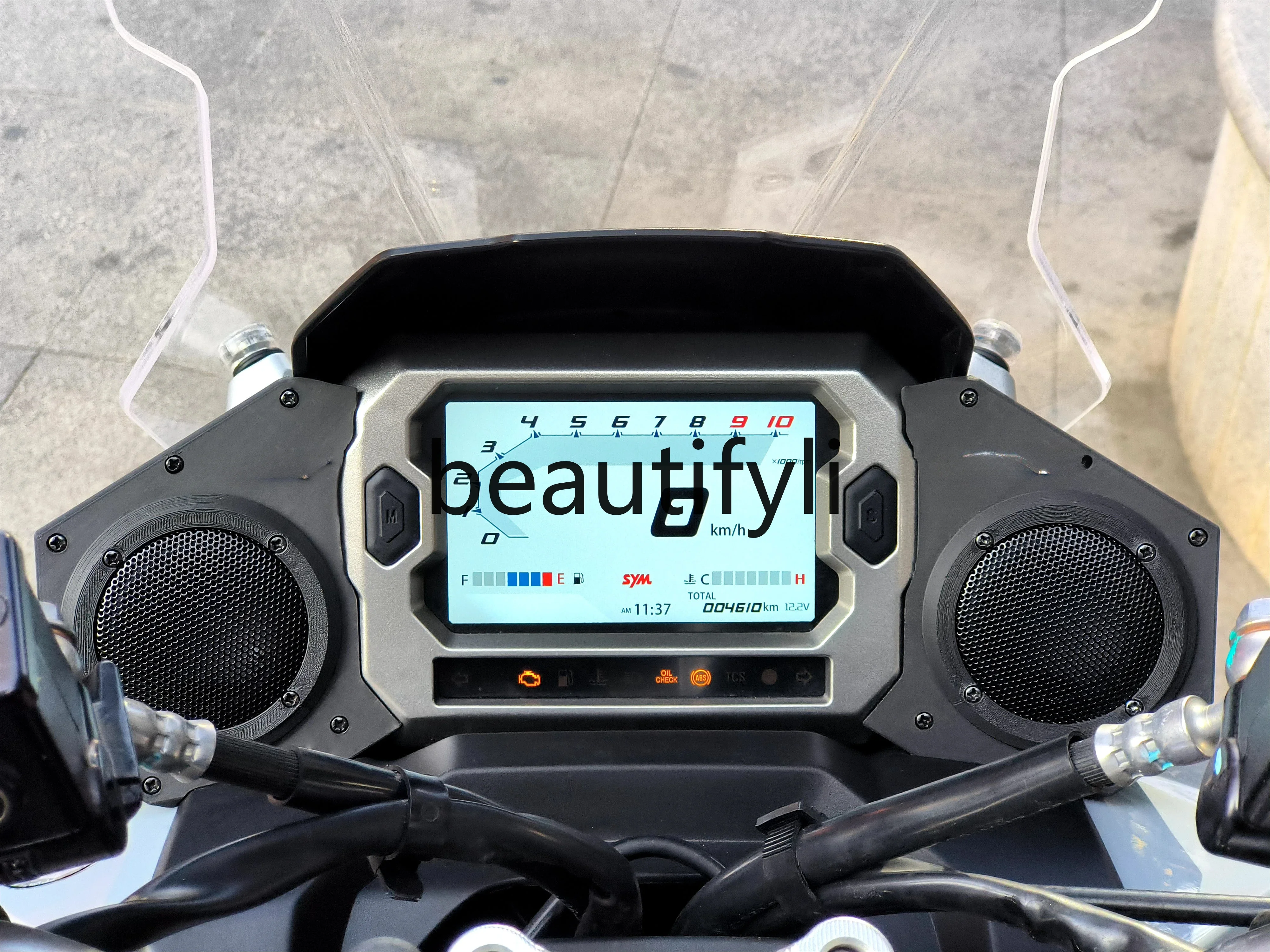 Modified speakers, upgraded audio lossless accessories, motorcycle Bluetooth subwoofer waterproof