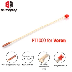 Impressão De Filamento De Fibra De Carbono 3D, série De Alta Temperatura, E3DV6 Vo-ron Hotend PT1000, Até 450 Graus, Nylon