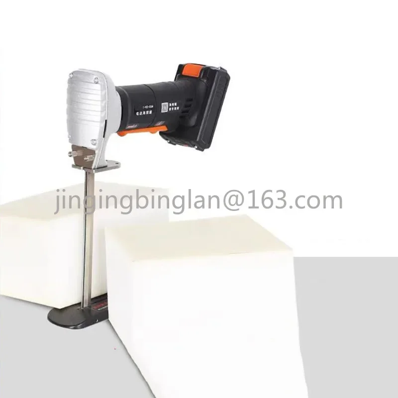 KD-03A Rechargeable Electric Handheld Sponge Saw 20CM Sponge Cutting Machine 220V/570 Latex Pad Foam Sponge Cutting Saw