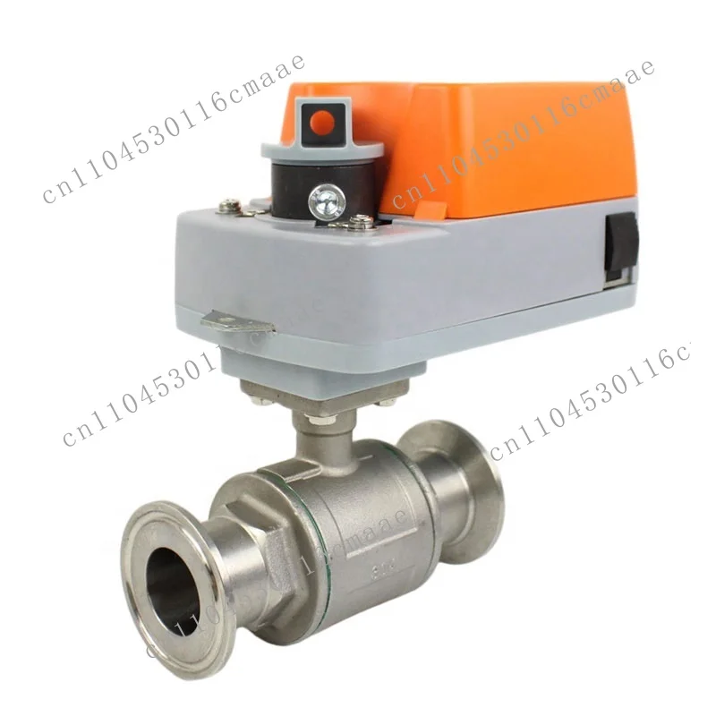 4-20mA 0-10V Electric Modulating Control Valve AC110V AC230V 24V Stainless Steel 304 Chuck 1/2''-2'' Quick-installation