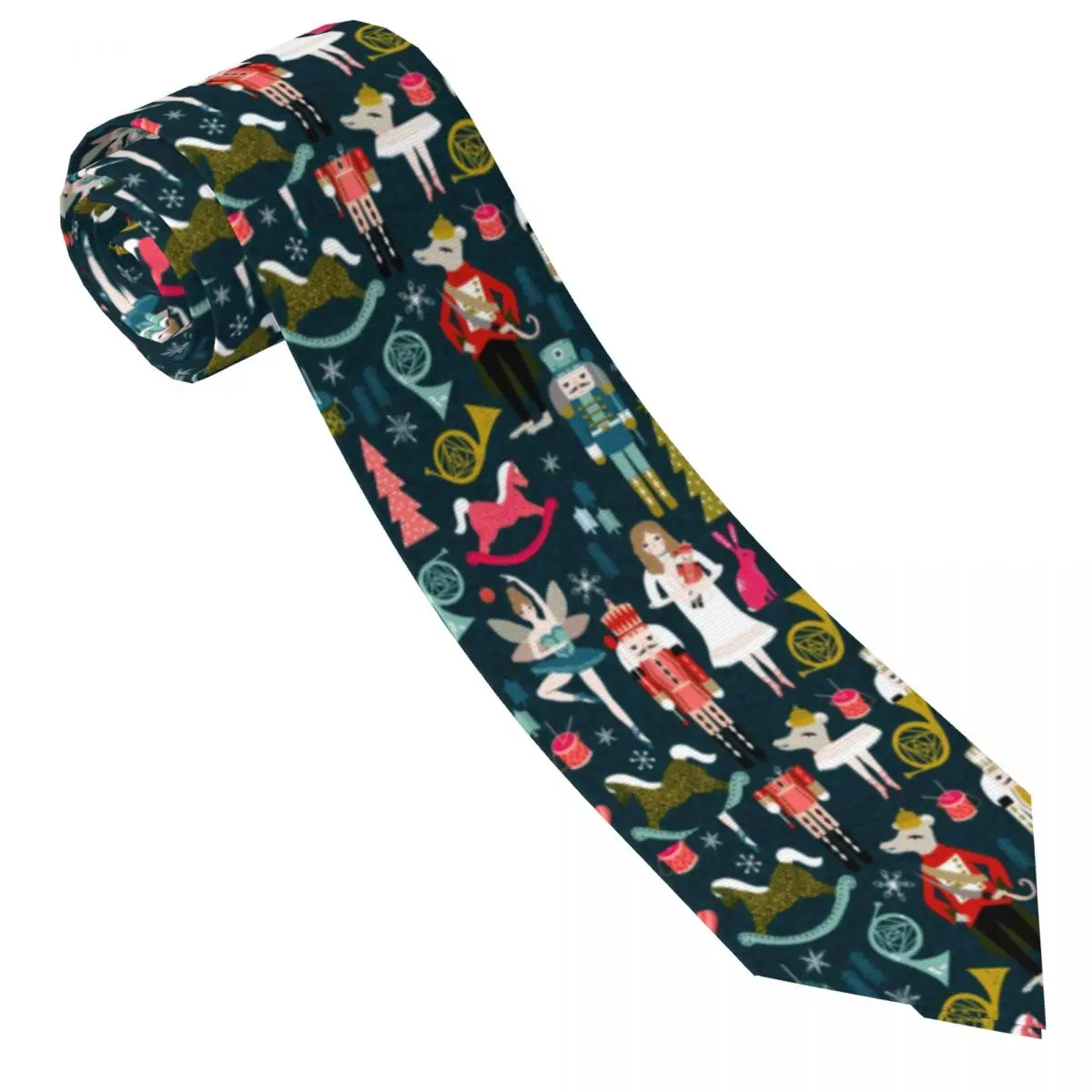 Custom Men Nutcracker Ballet Dancer Neck Ties Fashion Tie For Business