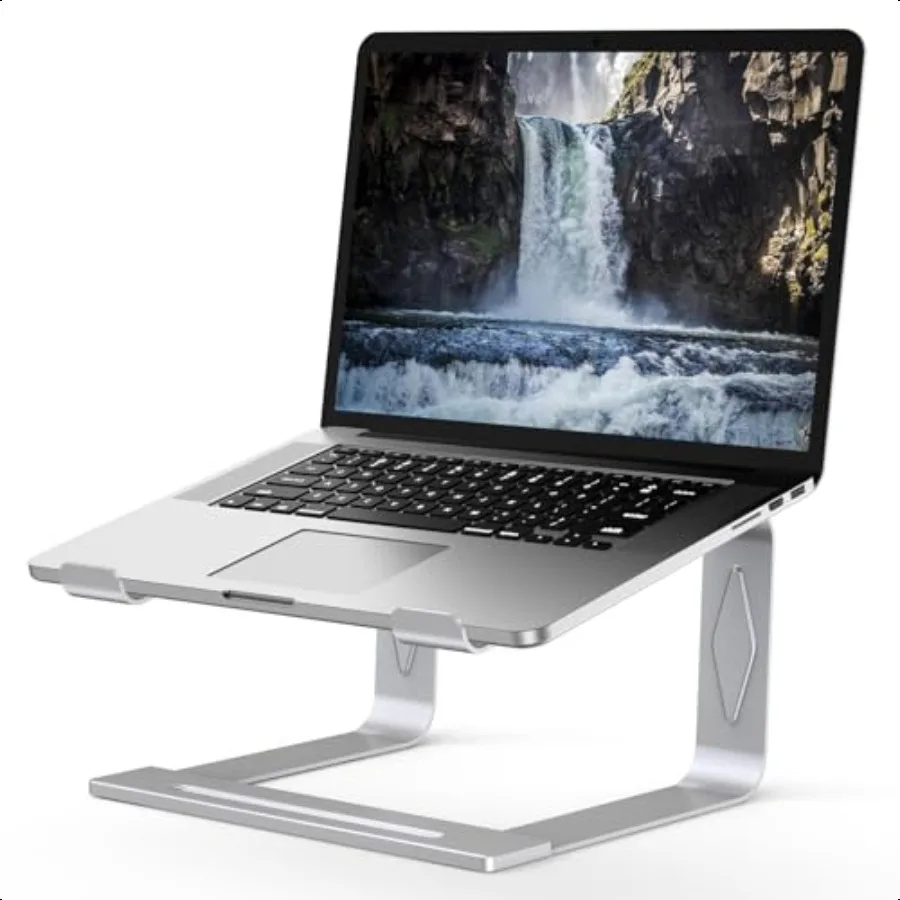 

Laptop Stand for Desk Metal Laptop Riser Holder Removable Notebook Stand Ventilated Cooling Computer Riser Compatible with 1015