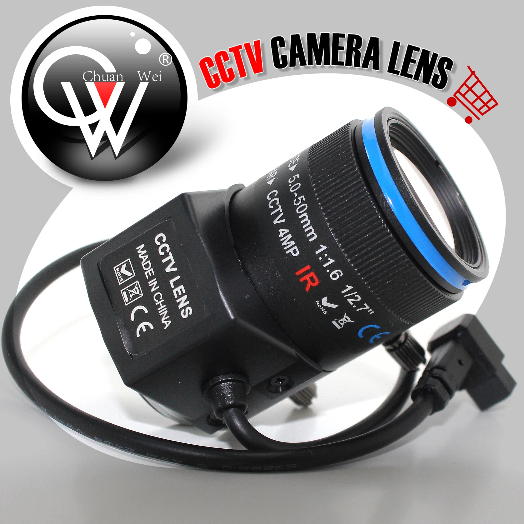 2MP/4MP 5-50mm CS LENS 1/2.7