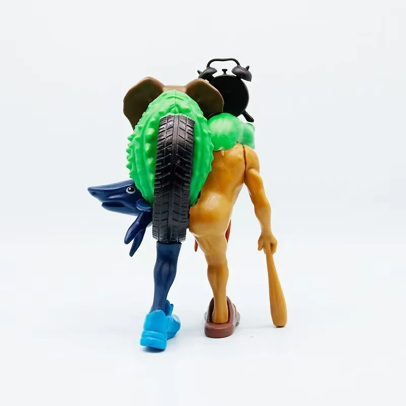 Italian Brainrot Tung Sahur Figure Toy Tralalero Tralala Figures Bombardino Crocodilo Shimpanzini Bananini Model Decor Doll Gift image 5