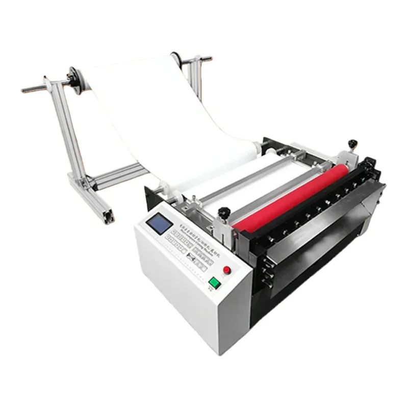 

Desktop 300Mm Width Paper Non-Woven Fabrics Computerized Roll Sheet A3/A4 Size Slitting Cutter Schneider Motor High-Speed Steel