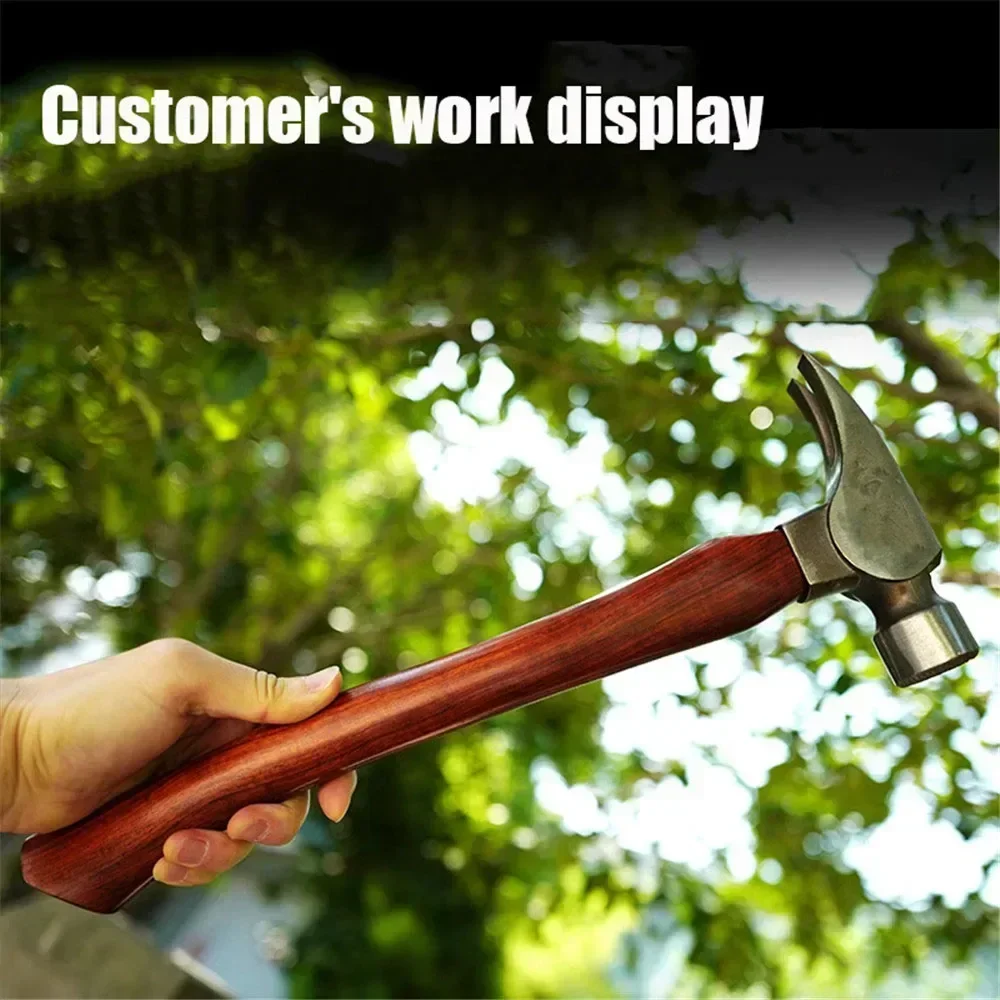 

Outdoor Multifunctional Carpenter Claw Hammer Head Tools Hammers Durable Professional Titanium Hammer Head (without Handle)