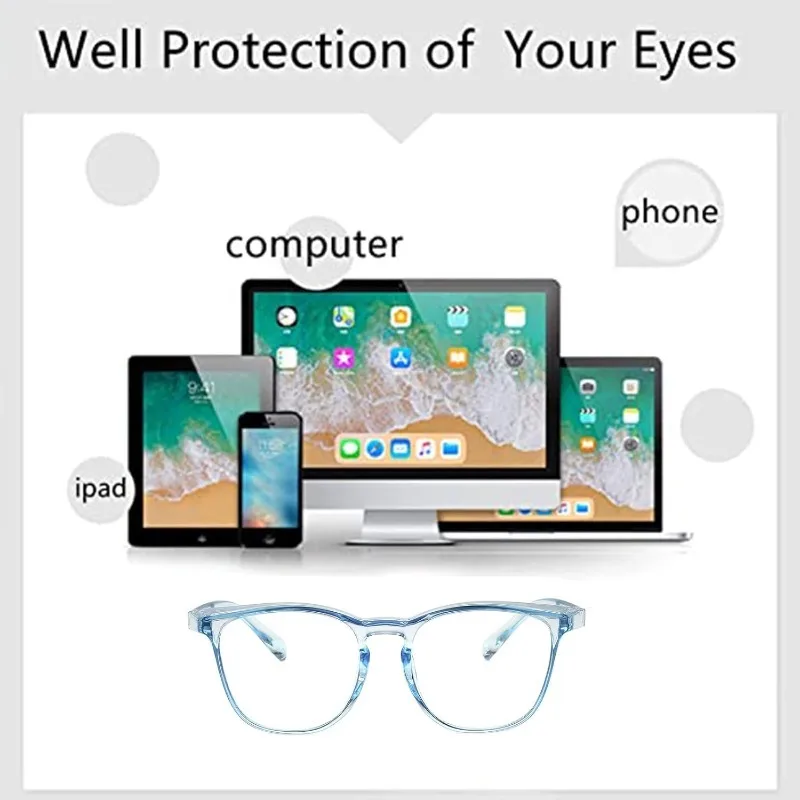 3-teilige Anti-Beschlag-Schutzbrille mit Seitenschutz und breiter Linsenabdeckung – Anti-Blaulicht, leicht und bequem – Detail 5