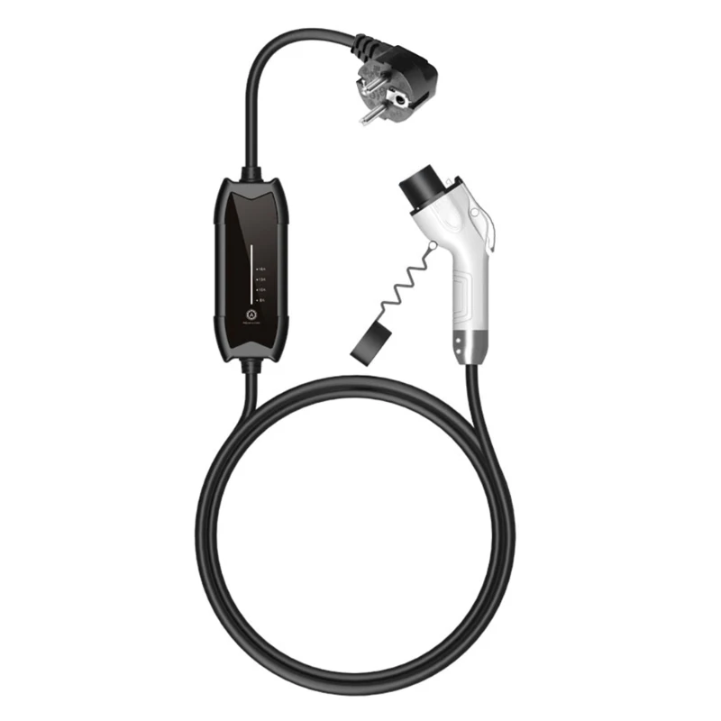 3.5KW Electric Vehicle Charging Cable Adapter 16A Single Phase 5m Length, High Powered Support with Strong Compatibility