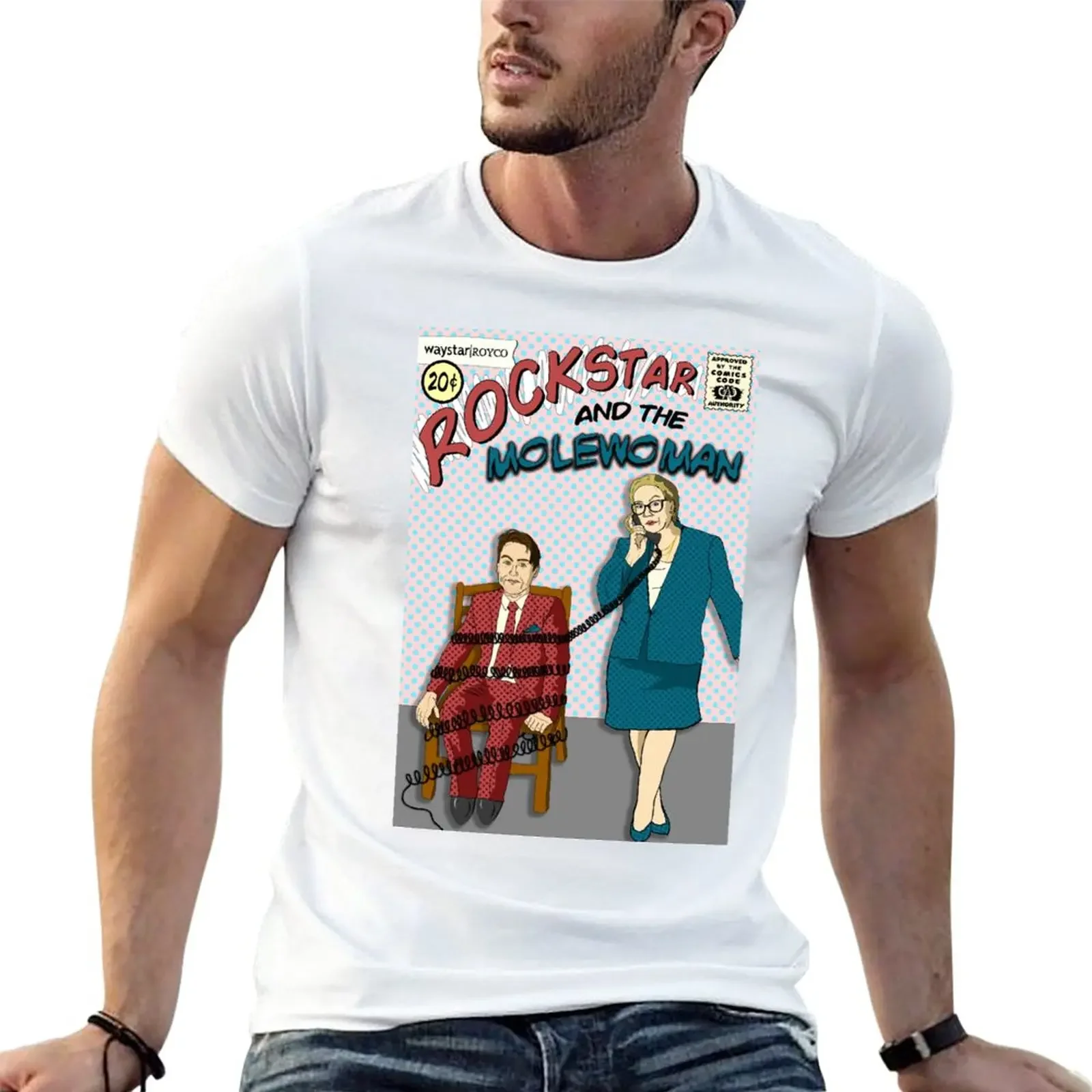 

New Rockstar and The Molewoman [Roman and Gerri] T-Shirt anime clothes tops mens t shirt graphic