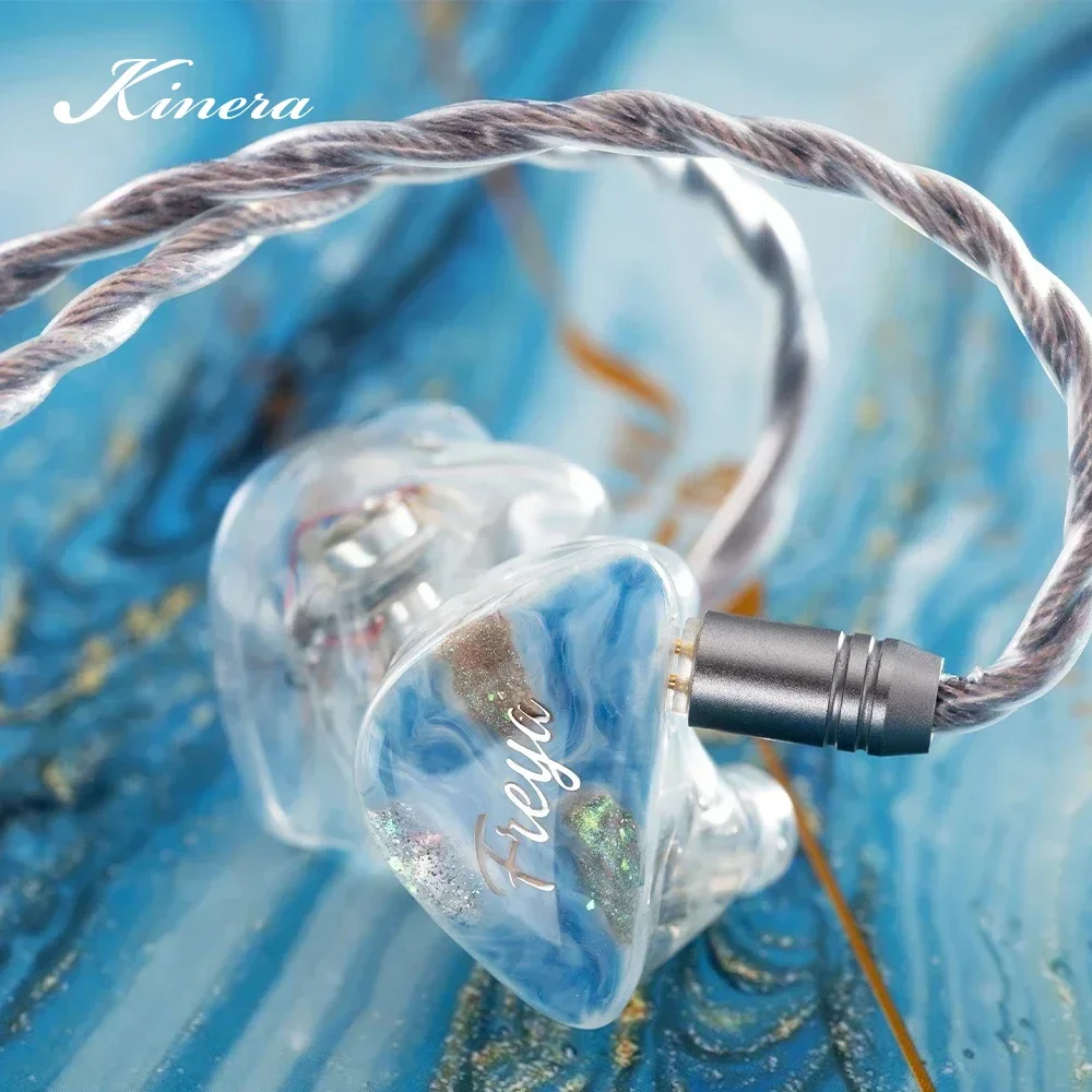 

Kinera Freya 2.0 1DD+3 Knowles BA In-Ear HIFI IEMs — гибридные наушники-мониторы с драйверами и съемным кабелем 0.78 мм 2pin