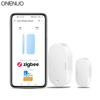 Zigbee Door Sensor Wireless Magnetic Window Open Closed Alarm Detector Works With Ewelink APP Alexa Google Need Gateway