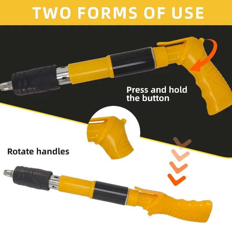 

【Brand new】Mini Silent Ceiling Fixing Tool Adjust le Power Fastener for Construction Heavy Duty Concrete Steel Fixing Kit High Q