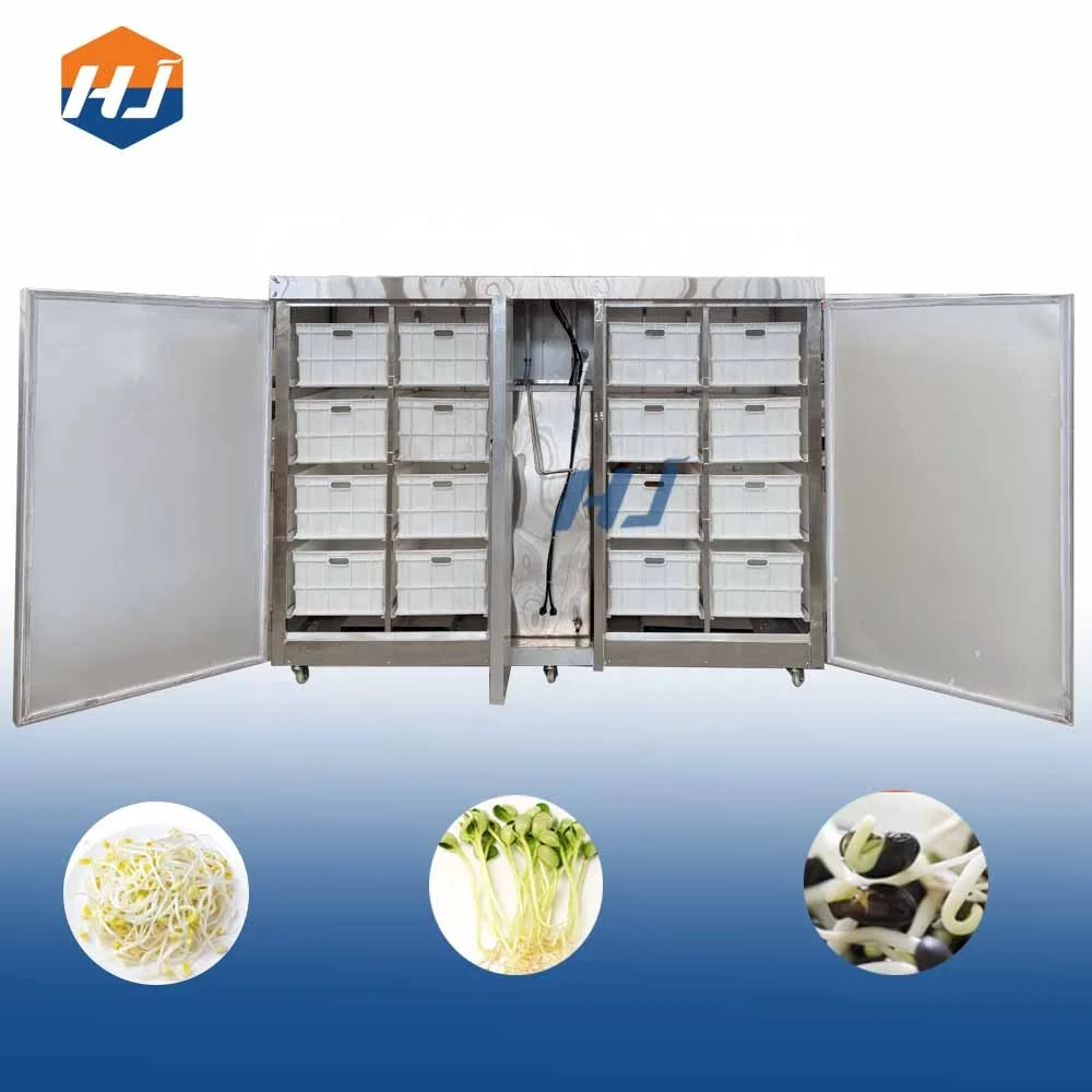 Automatic Bean Sprout Growing Machine | Commercial Mung Black Bean Sprouting Equipment | Soybean Germination System