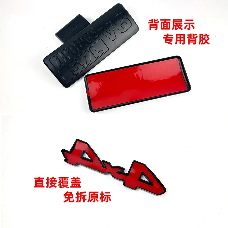 Autocollant de voiture avec logo noir mat pour Toyota TUNDRA Pickup 4X4 SR5 V8 édition limitée, véhicule tout-terrain, extérieur modifié