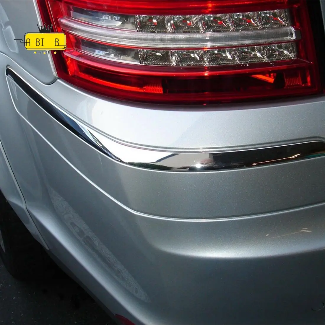ABIB -Rear Driver Passenger Bumper Cover Molding Trim 1648851721 1648851821 For Mercedes-Benz GL350 2010-2012 Accessories