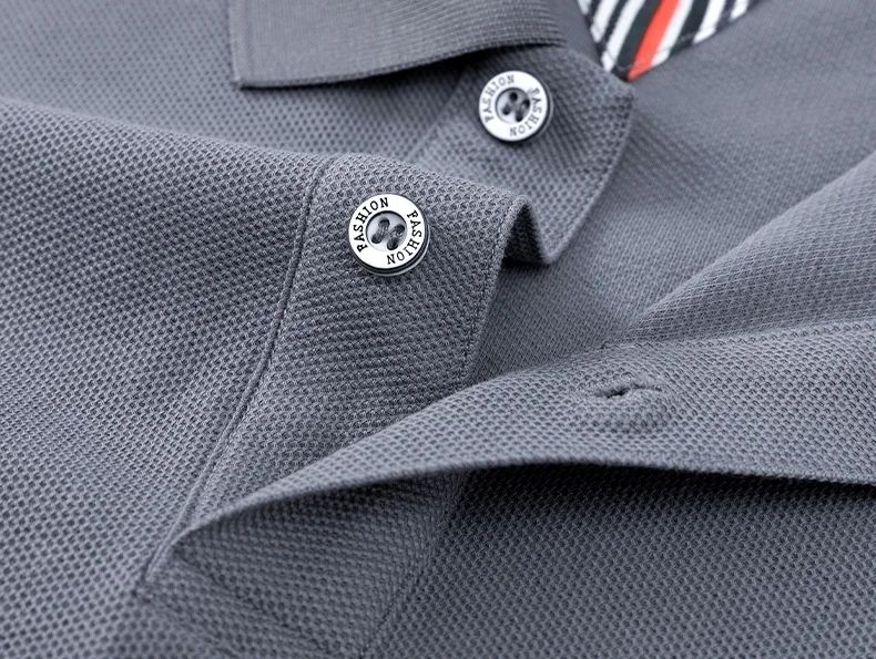 Sommer Neues Designer-Original-Marken-Poloshirt mit Stickerei, Bequemes Kurzarm-Shirt, Modisches, Atmungsaktives Herren-T-Shirt, Bestseller – Detail 5