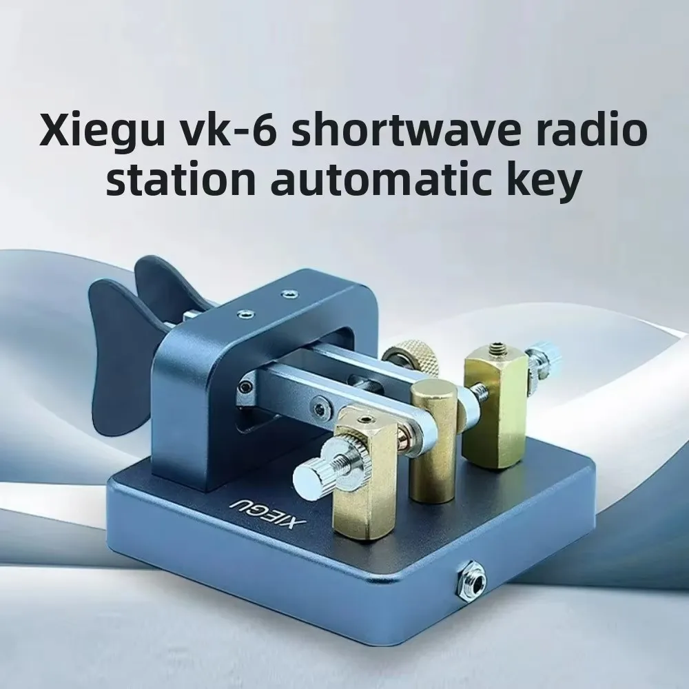 

XIEGU VK-6 Mini Shortwave Radio Aluminum Alloy Automatic CW Electric Key