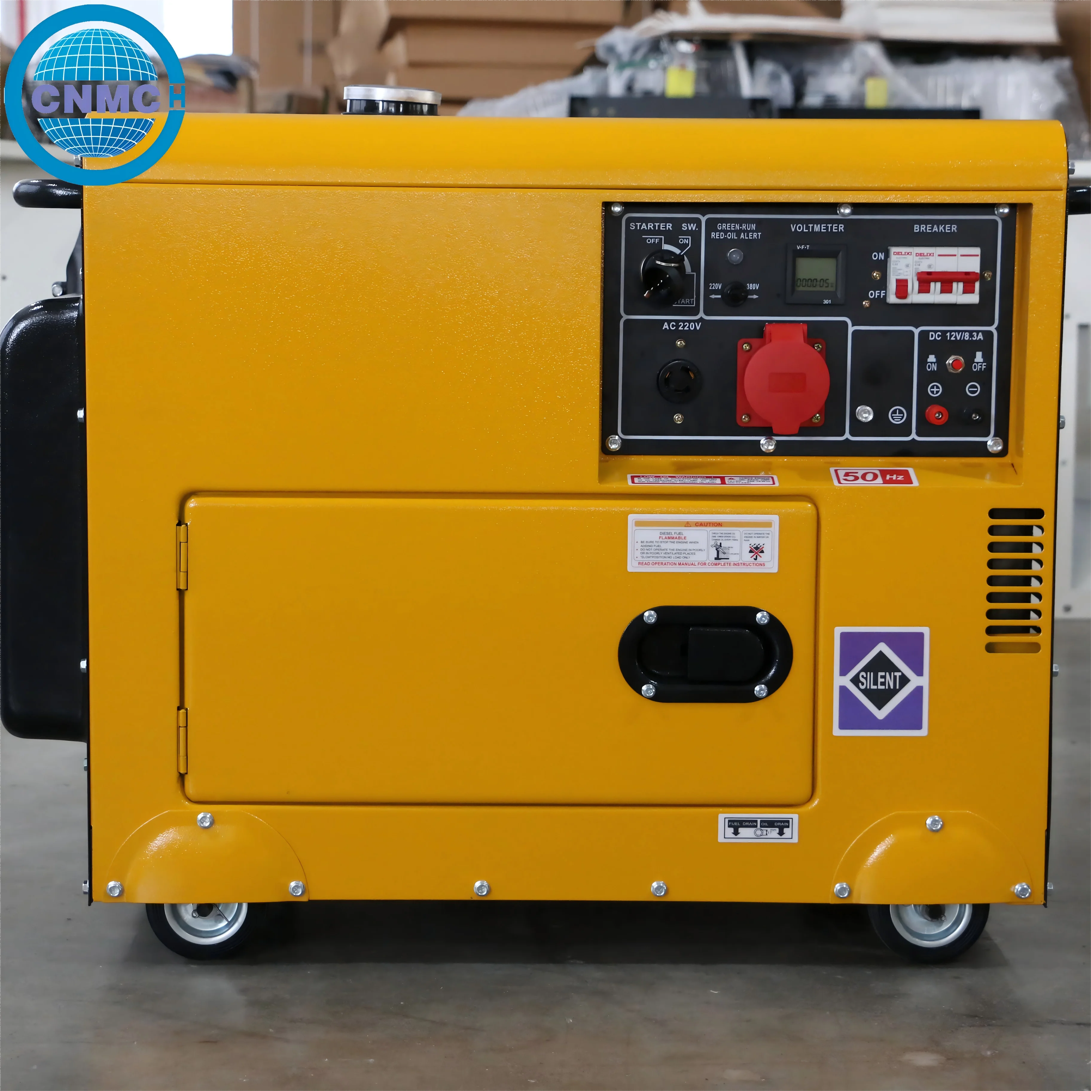 

8 кВт Генератор Deisel Портативный готовый к использованию Кемпинг Электричество Прямые продажи с фабрики Генератор мощности Китай Тип Настраиваемый